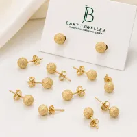 18k Gold Earring BA – Image 1
