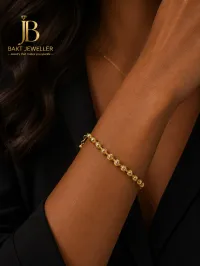 18k Gold Bracelet AB – Image 1