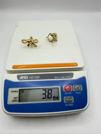 18k Gold Earring 3.8g – Image 2