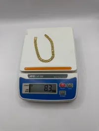18k Gold Bracelet Men 8.3g – Image 2