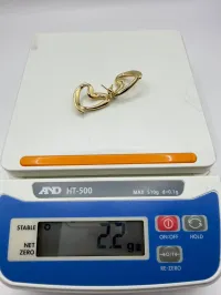 18k Gold Earring 2.2g – Image 2