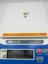 18k Gold Earring 1.0g – Image 2