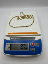 18k Gold Chain 9.7g – Image 2