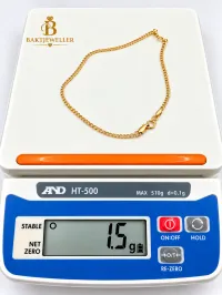 18k Gold Bracelet 1.5g – Image 2