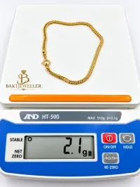 18k Gold Bracelet 2.1g – Image 1