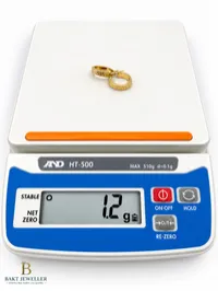 18K Gold Earring 1.2g – Image 2