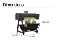 HP DesignJet T870 A1 Printer  – Image 3