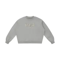 "TRAVAIL" V2 | Boxy Vintage Washed Sweatshirt – Image 4