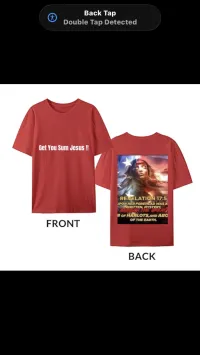 Custom Get You Sum Jesus !! T-Shirt – Image 3