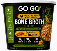 Signature Bacon & Beef & Chicken Bone Broth & Vegetable Soup Bowl  – Image 2