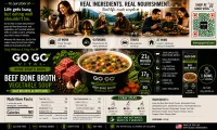  Go Go Vital™ Beef Bone Broth & Vegetable Soup  Ready-To-Mix Pack – Image 2