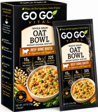 Oak Meal Beef Bone Broth with Vegetables Packet – Image 1