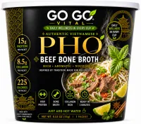 Pho Beef Bone Broth with Vegetables Bowl – Image 1