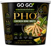 Pho Chicken Bone Broth with Vegetables Bowl – Image 1