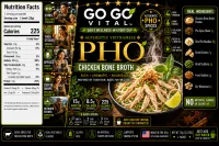  Combo Pho Beef & Chicken Bone Broth with Vegetables Bowl – Image 2