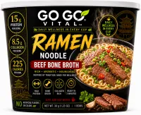 Ramen Beef Bone Broth with Vegetables Bowl – Image 1
