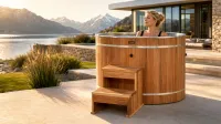 Dynamic Cold Therapy PVC Barrel Cold Plunge – Image 2