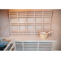 Waverly 3-Person Outdoor Traditional Sauna With Harvia Heater – Image 3