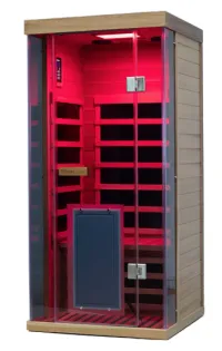 Wizzisaunas S01 1 Person Infrared Sauna Low EMF – Image 1