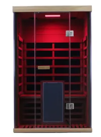 Wizzisaunas S02 2 Person Infrared Sauna Low EMF – Image 9