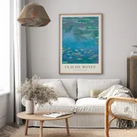 Cuadro Claude Monet Water Lilies 1919 – Arte Impresionista – Imagen 2