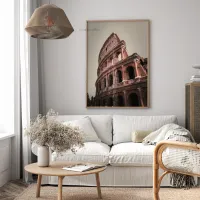 Cuadro Coliseo Romano Contrapicado – Estilo Arquitectura Vintage – Image 2