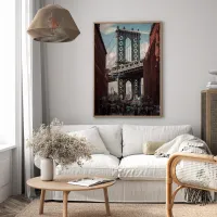 Cuadro Puente de Manhattan Dumbo – Estilo Urbano Cinemático – Image 2
