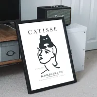Cuadro Catisse París – Estilo Galería Exposición Negra – Image 2