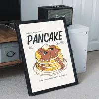 Cuadro Stack of Pancakes – Estilo Cartel Retro Pop – Imagen 2