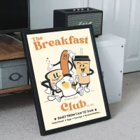 Cuadro The Breakfast Club – Estilo Póster Vintage Cartoon – Image 2