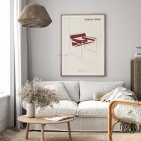 Cuadro Silla Wassily – Estilo Patente Bauhaus – Imagen 2
