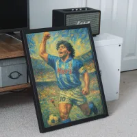 Cuadro Diego Maradona Nápoles – Estilo Óleo Impresionista – Image 2