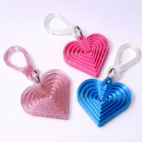 Heart Spinner Keychain – 20 Pack
