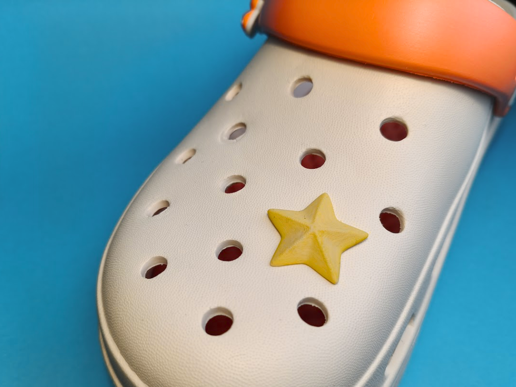 Star Croc Charms – 20 Pack, Single Color