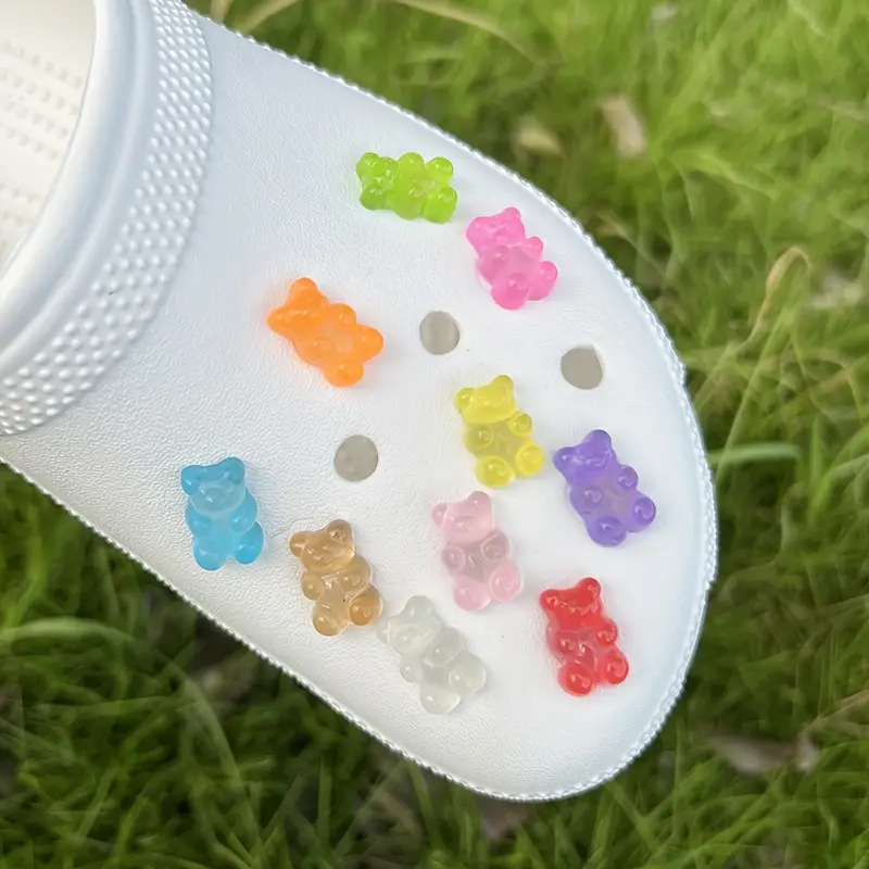 Gummy Bear Croc Charms – 20 Pack, Single Color