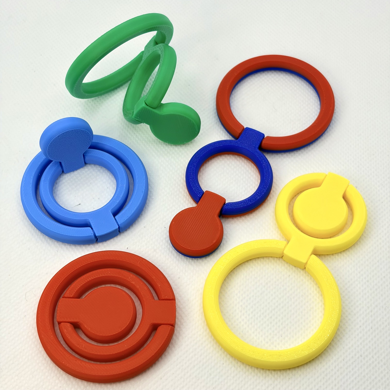 Fidget Ring Set – 20 Pack