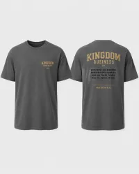 Kingdom Business Christian Streetwear T-Shirt – Image 4