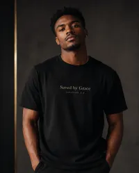 Saved By Grace classic tee – Image 1