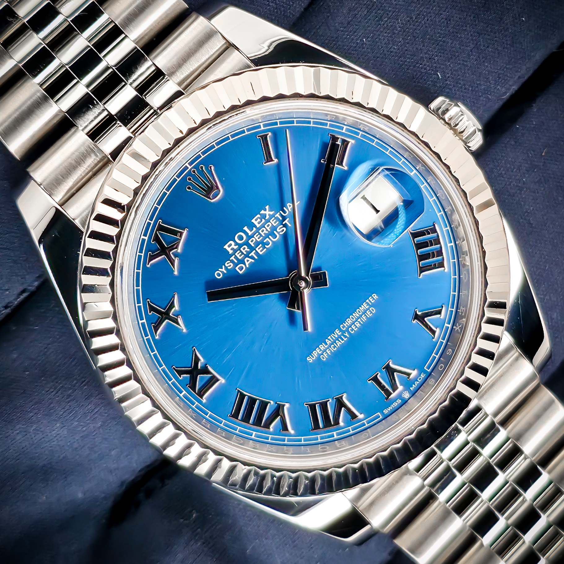 ROLEX DATEJUST 41 | REF. 126334 | 41MM | BLUE DIAL | FULL SET β Image 1