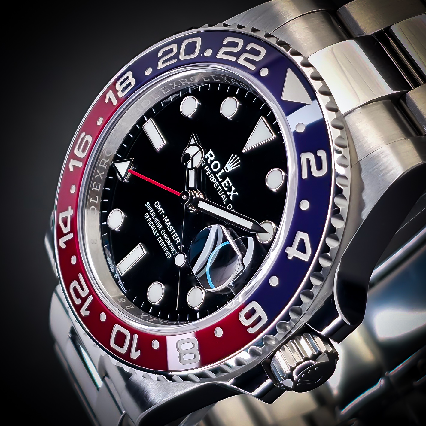 ROLEX GMT-MASTER II “PEPSI” | REF. 126710BLRO | 40MM | BLUE/RED BEZEL | 2021 | FULL SET – Image 6