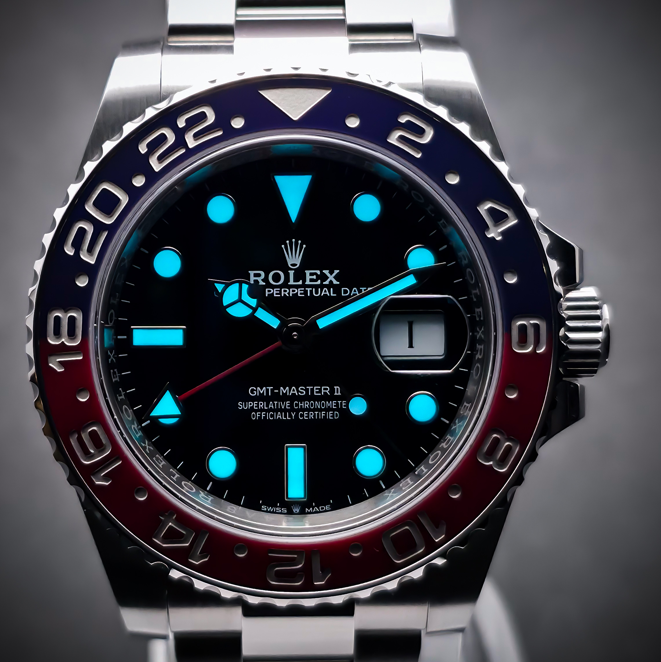 ROLEX GMT-MASTER II “PEPSI” | REF. 126710BLRO | 40MM | BLUE/RED BEZEL | 2021 | FULL SET – Image 15
