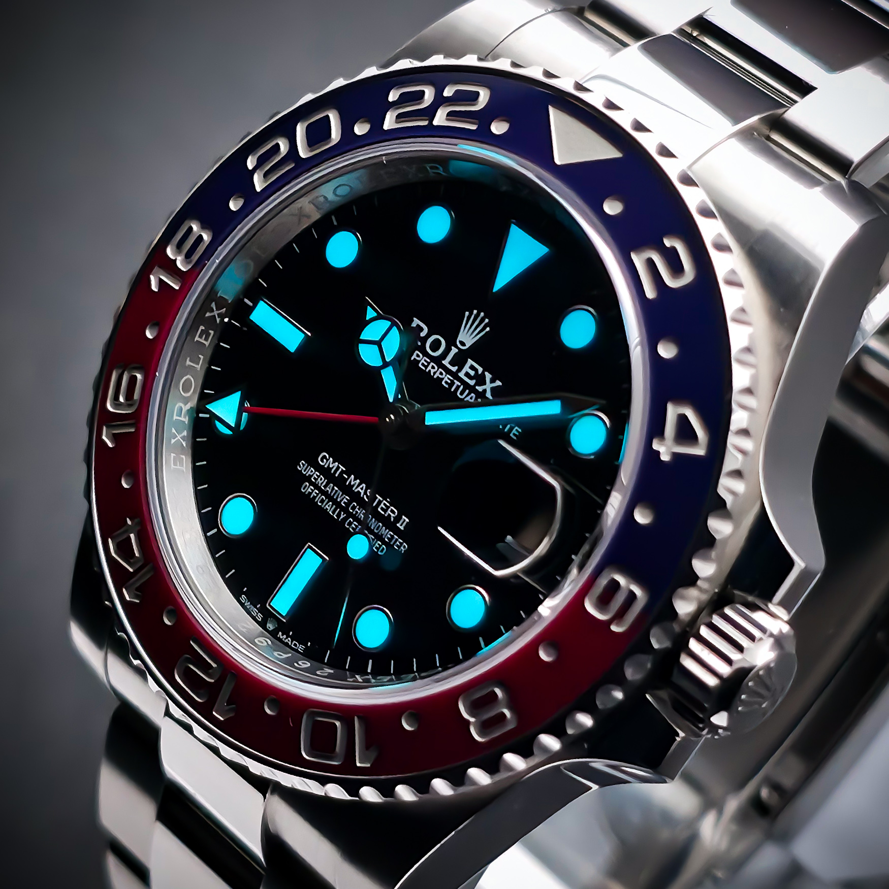 ROLEX GMT-MASTER II “PEPSI” | REF. 126710BLRO | 40MM | BLUE/RED BEZEL | 2021 | FULL SET – Image 16