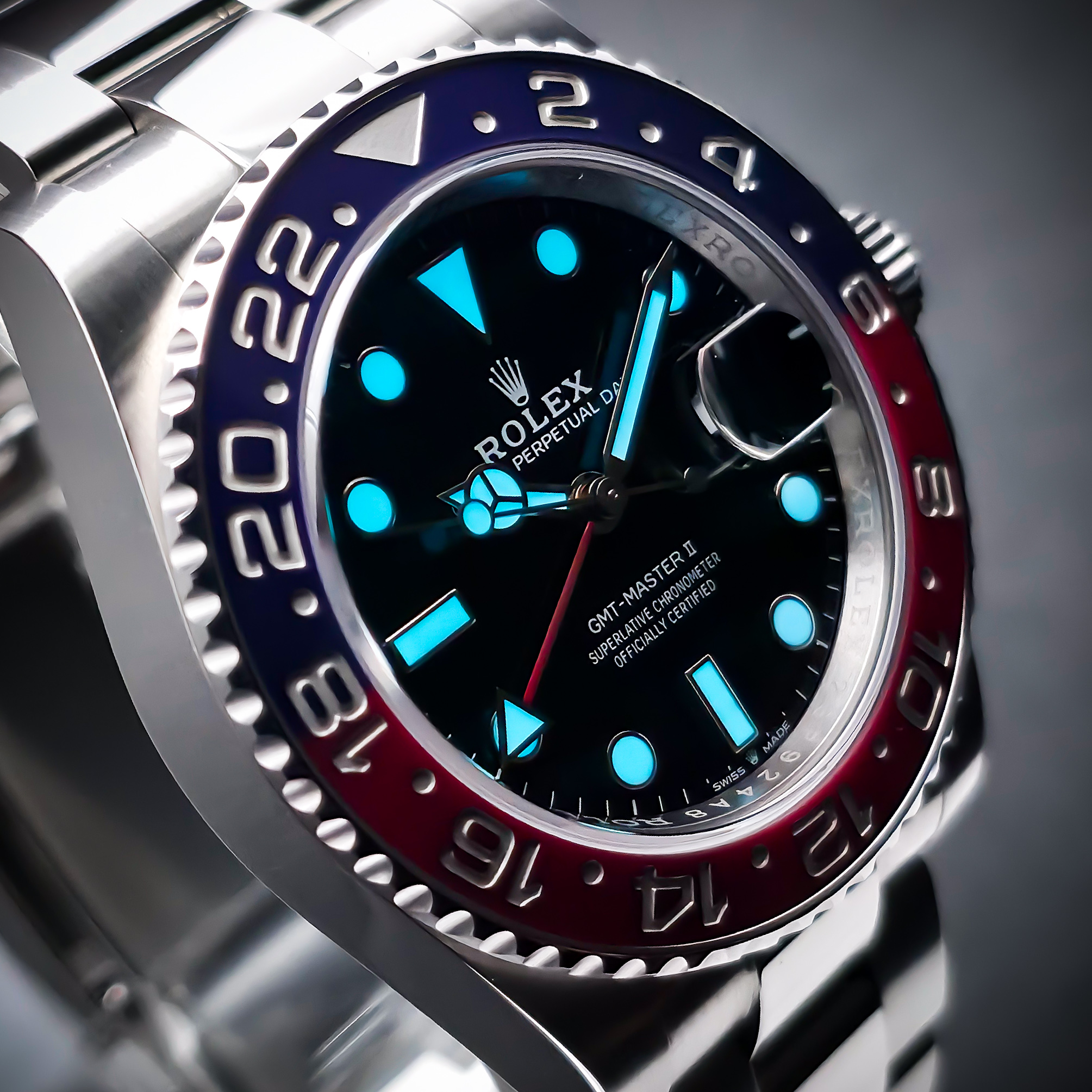 ROLEX GMT-MASTER II “PEPSI” | REF. 126710BLRO | 40MM | BLUE/RED BEZEL | 2021 | FULL SET – Image 17