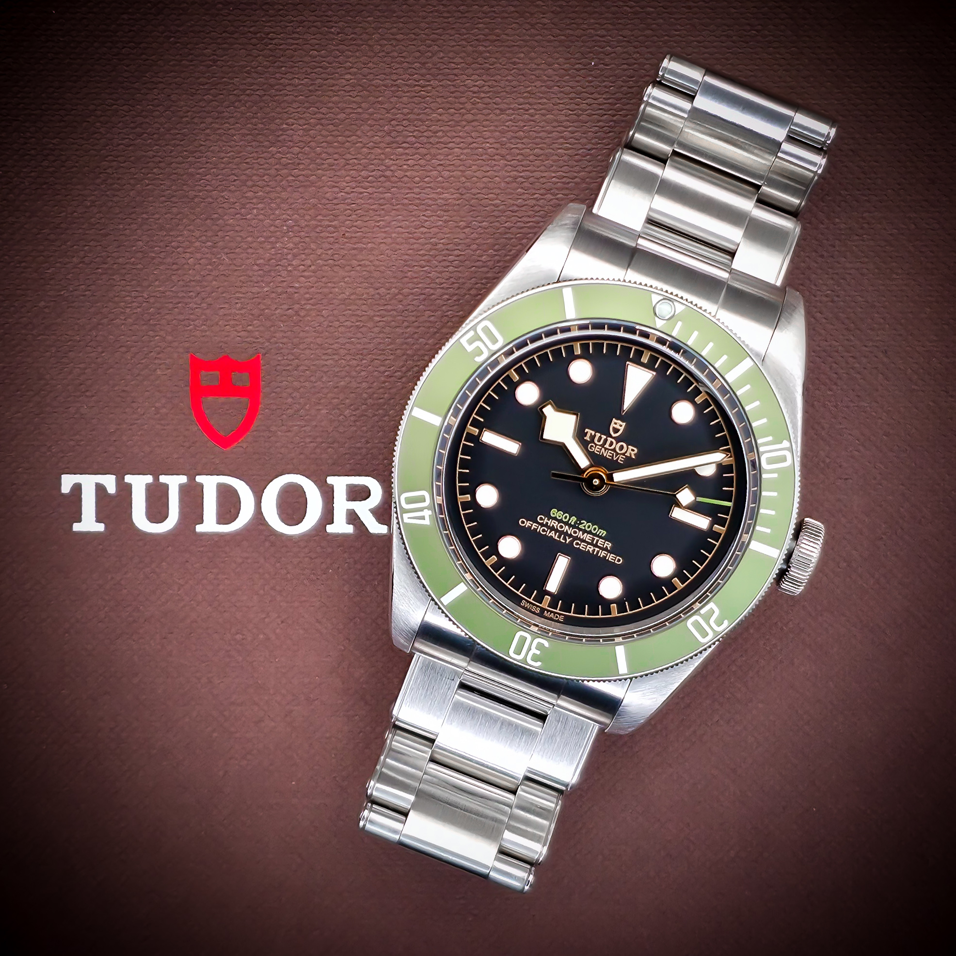TUDOR BLACK BAY “HARRODS” | REF. 79230G | 41MM | 2018 | GREEN BEZEL | FULL SET – Image 11