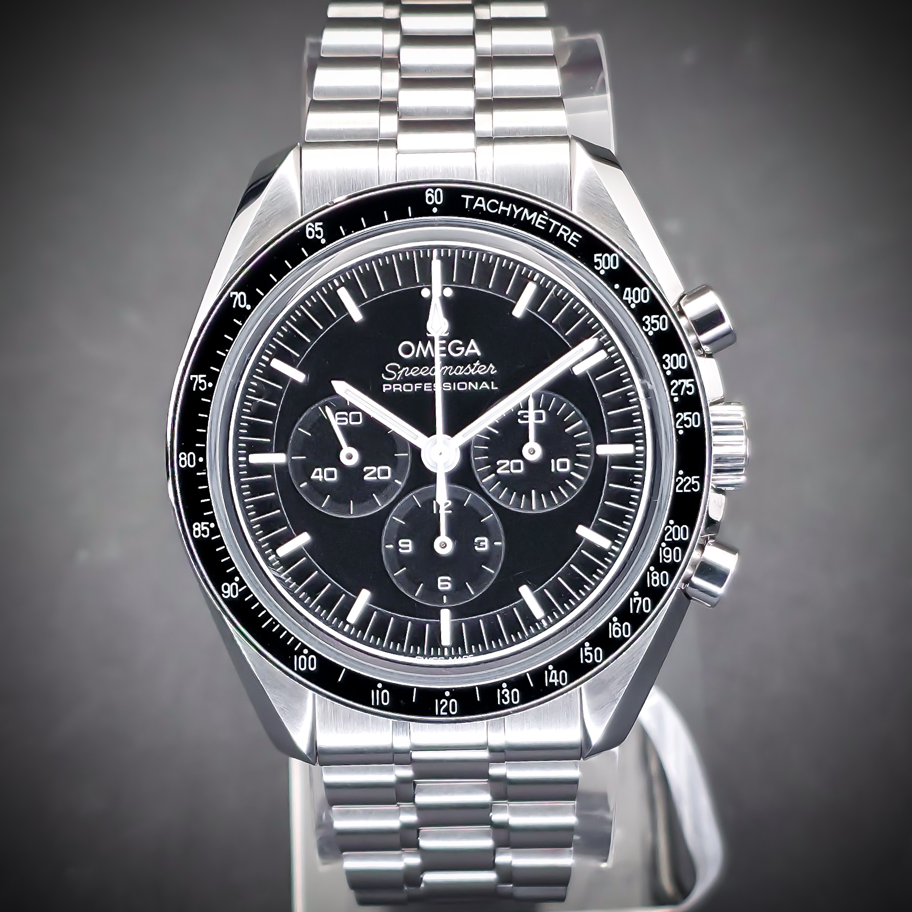 OMEGA SPEEDMASTER PROFESSIONAL MOONWATCH HESALITE | REF. 310.30.42.50.01.001 | BLACK DIAL | FULL SET β Image 3
