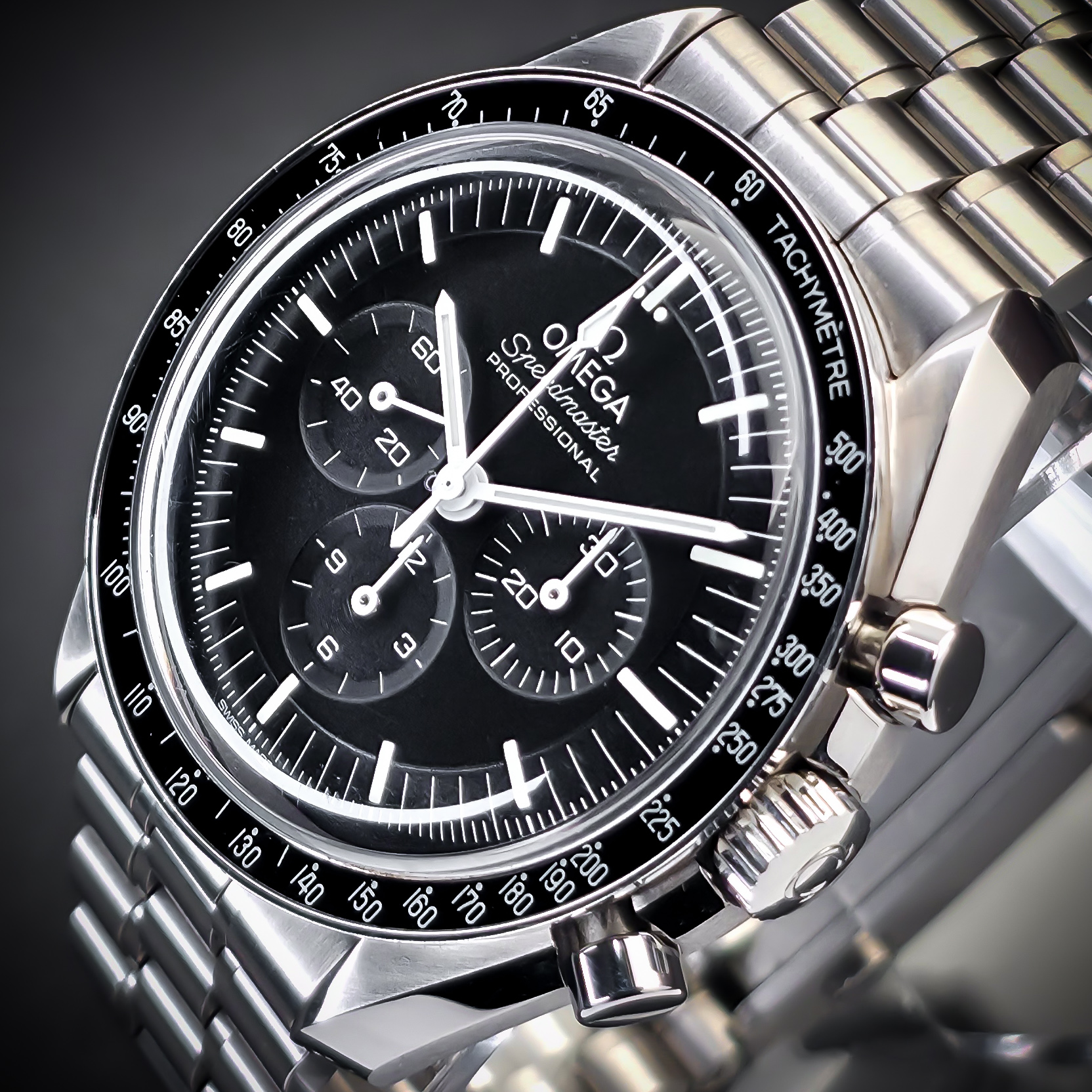 OMEGA SPEEDMASTER PROFESSIONAL MOONWATCH HESALITE | REF. 310.30.42.50.01.001 | BLACK DIAL | FULL SET β Image 9