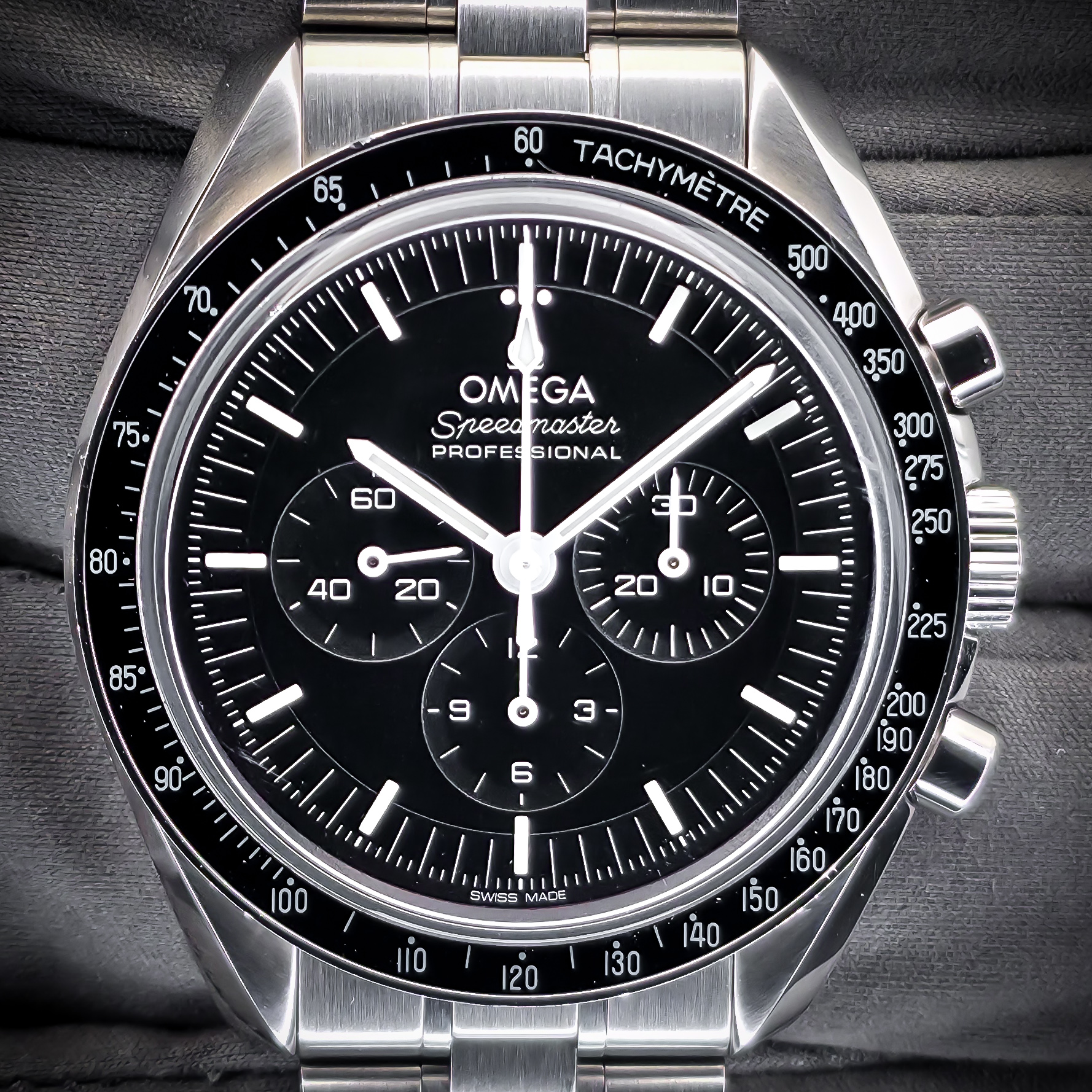 OMEGA SPEEDMASTER PROFESSIONAL MOONWATCH HESALITE | REF. 310.30.42.50.01.001 | BLACK DIAL | FULL SET β Image 12