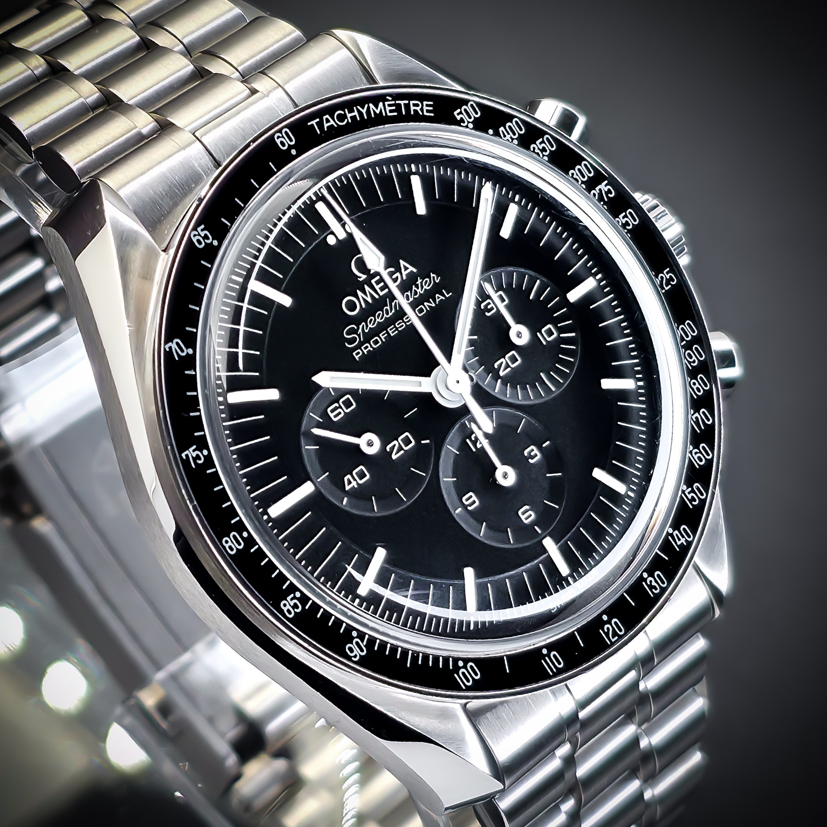 OMEGA SPEEDMASTER PROFESSIONAL MOONWATCH HESALITE | REF. 310.30.42.50.01.001 | BLACK DIAL | FULL SET β Image 10