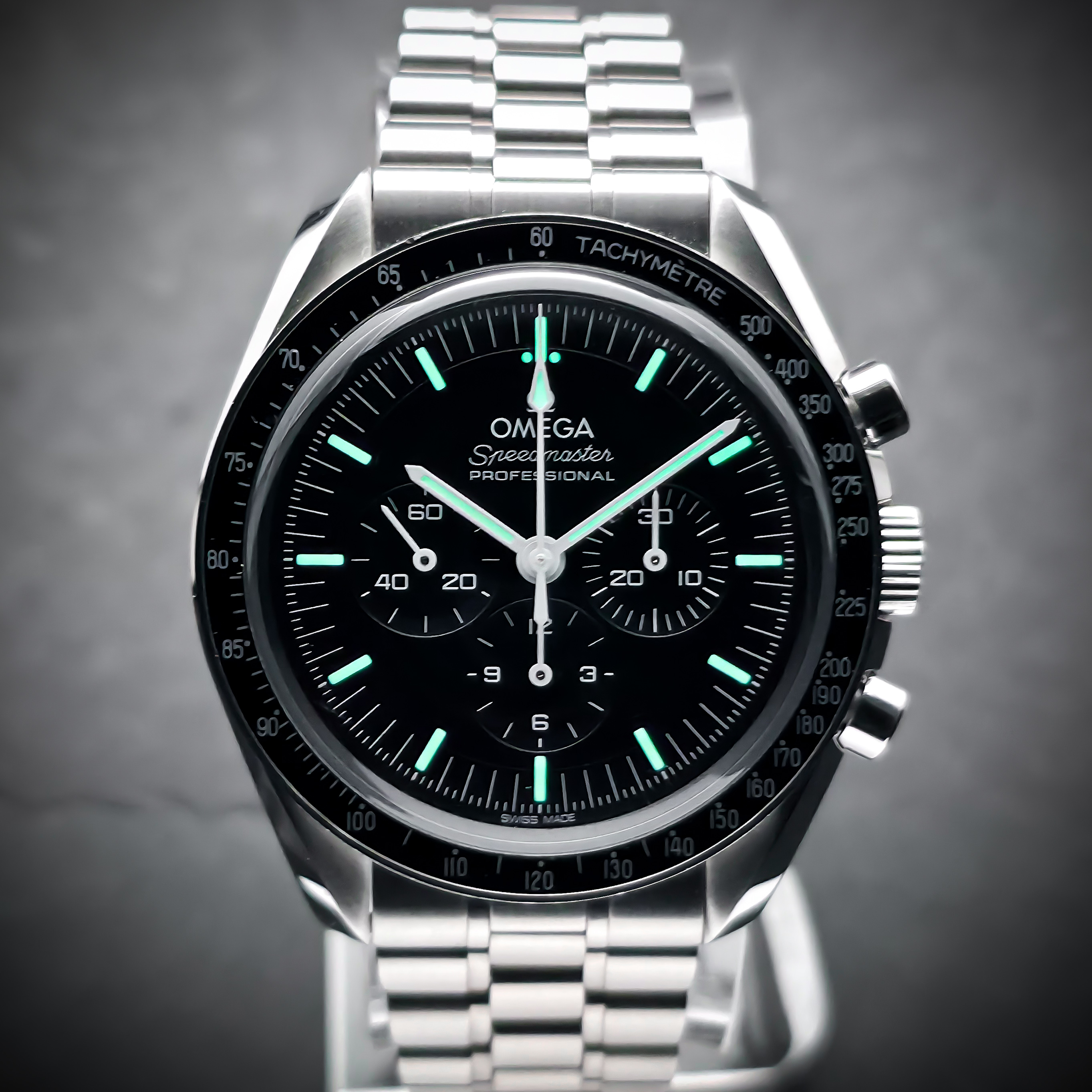 OMEGA SPEEDMASTER PROFESSIONAL MOONWATCH HESALITE | REF. 310.30.42.50.01.001 | BLACK DIAL | FULL SET β Image 13