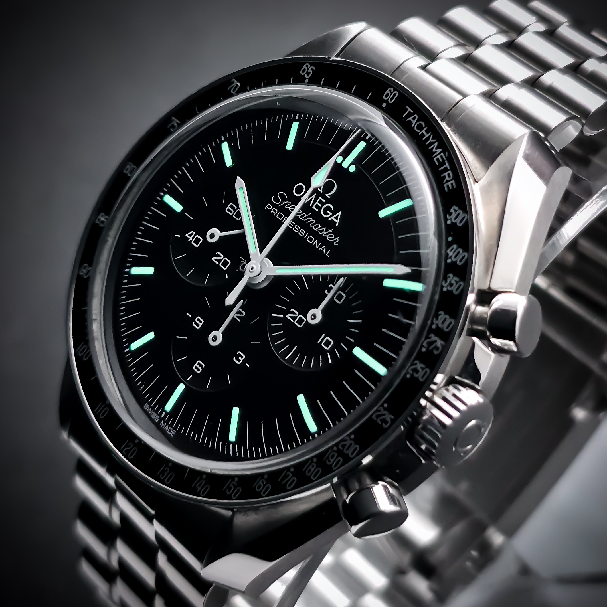OMEGA SPEEDMASTER PROFESSIONAL MOONWATCH HESALITE | REF. 310.30.42.50.01.001 | BLACK DIAL | FULL SET β Image 14